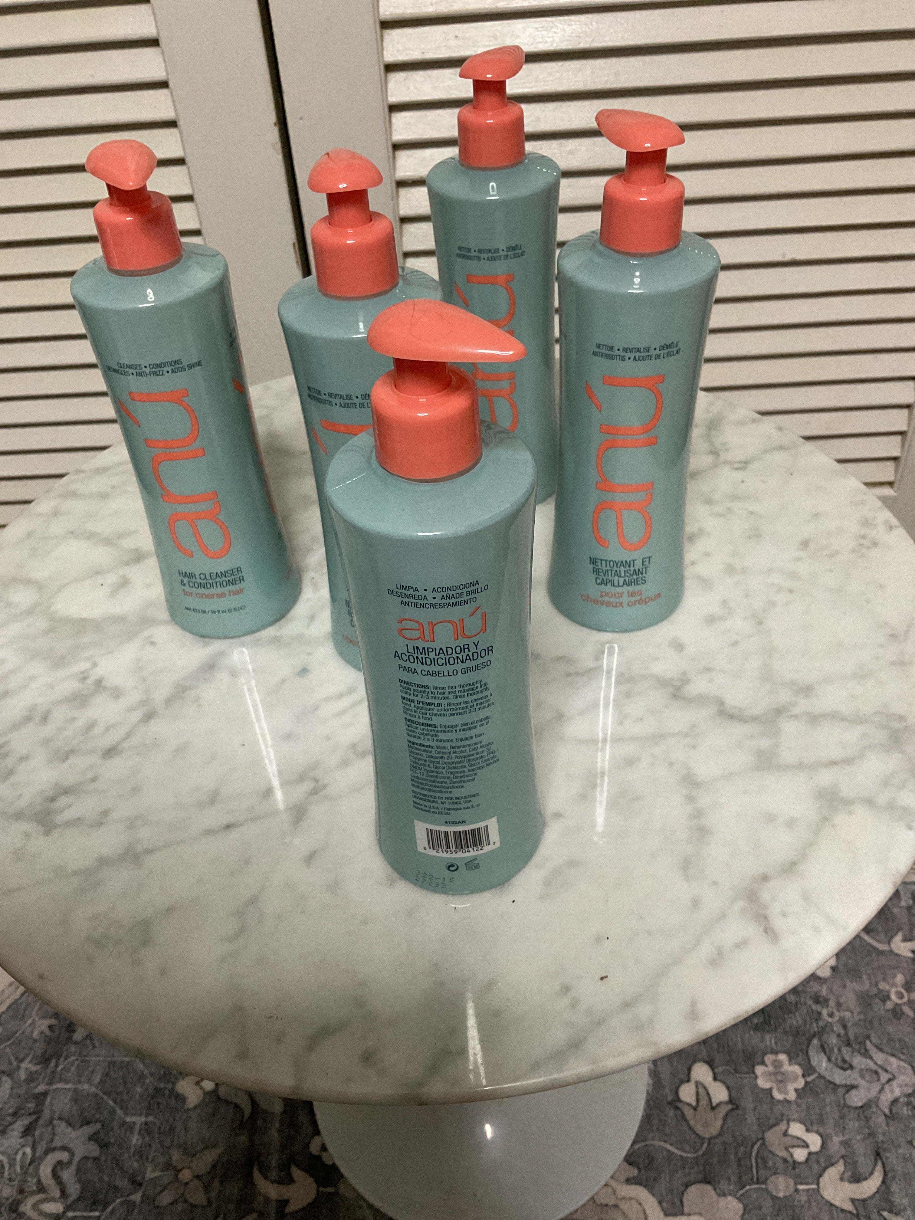 Hair cleanser and conditioner