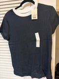 Large medium, black and white T-shirt ￼