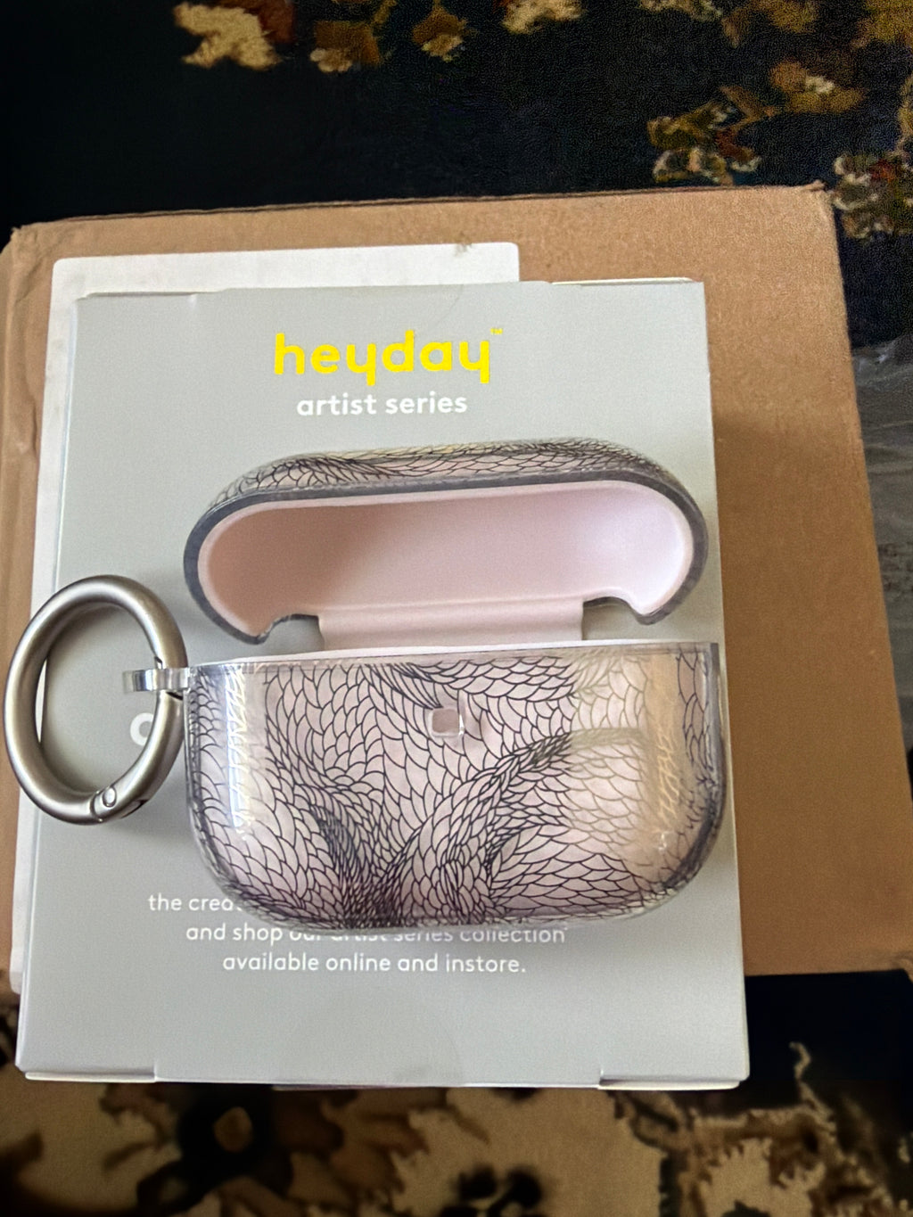 Earbud case cover