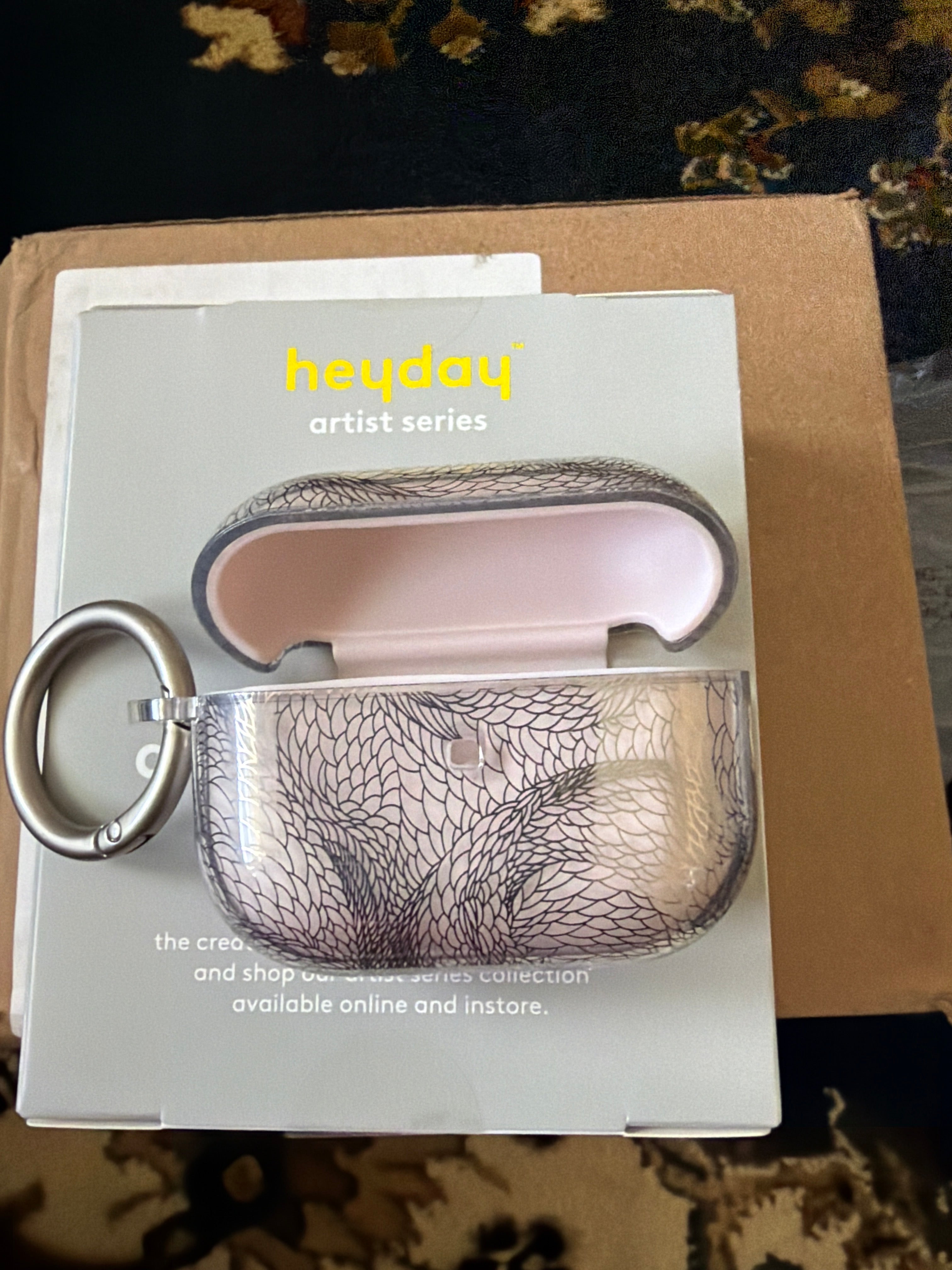 Earbud case cover
