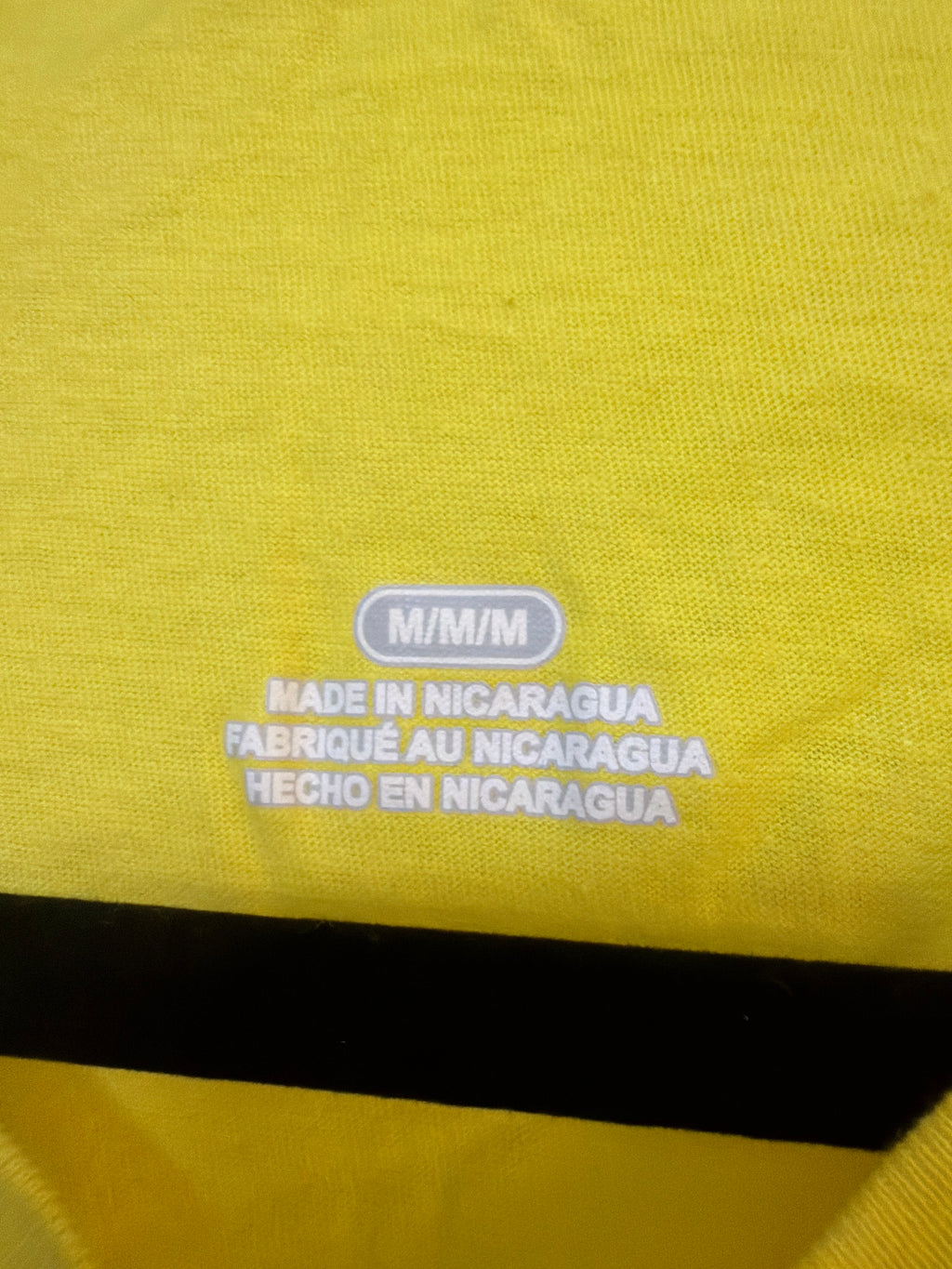 Yellow T-shirt, medium