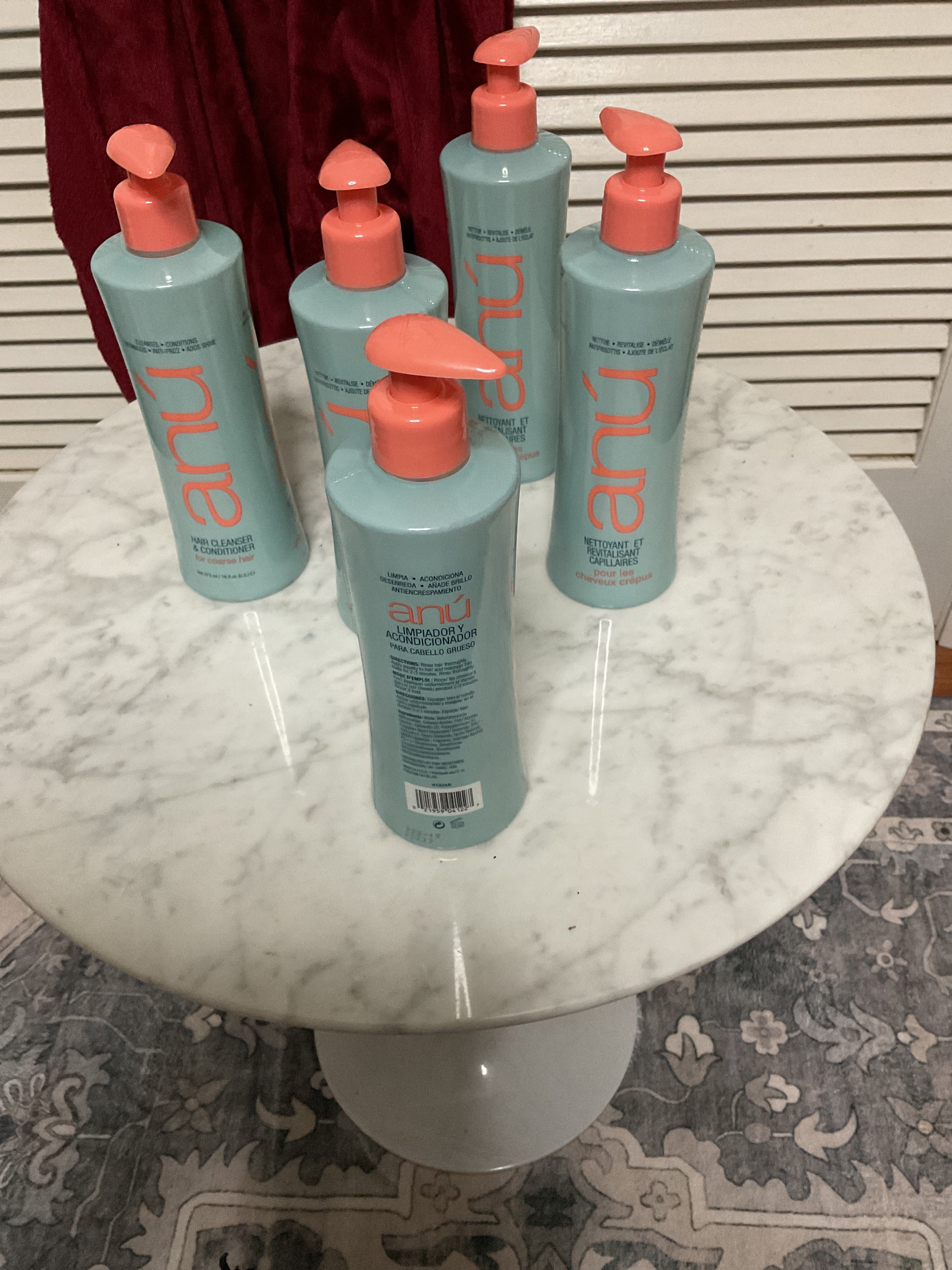 Hair cleanser and conditioner