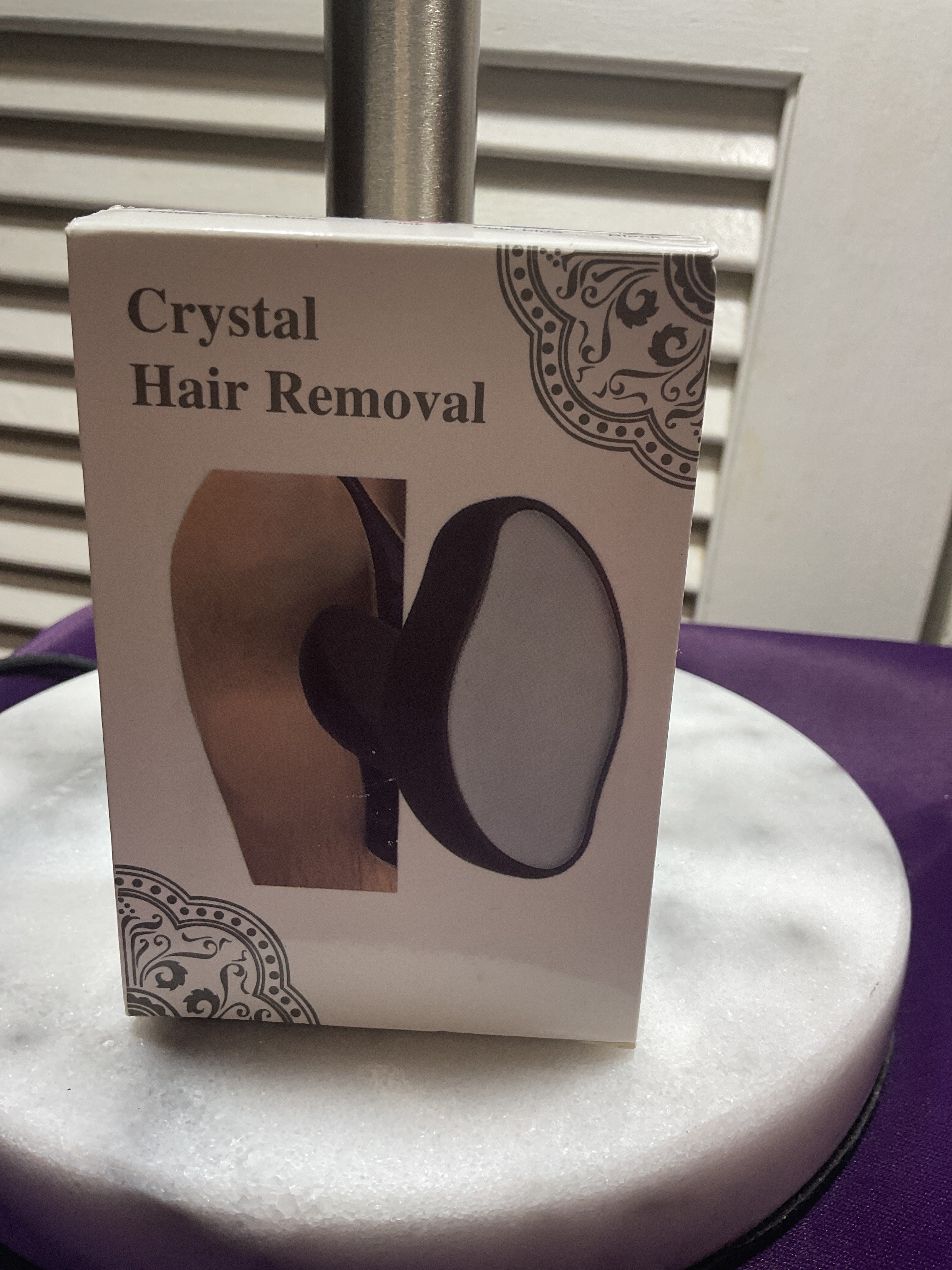 Crystal hair removal￼