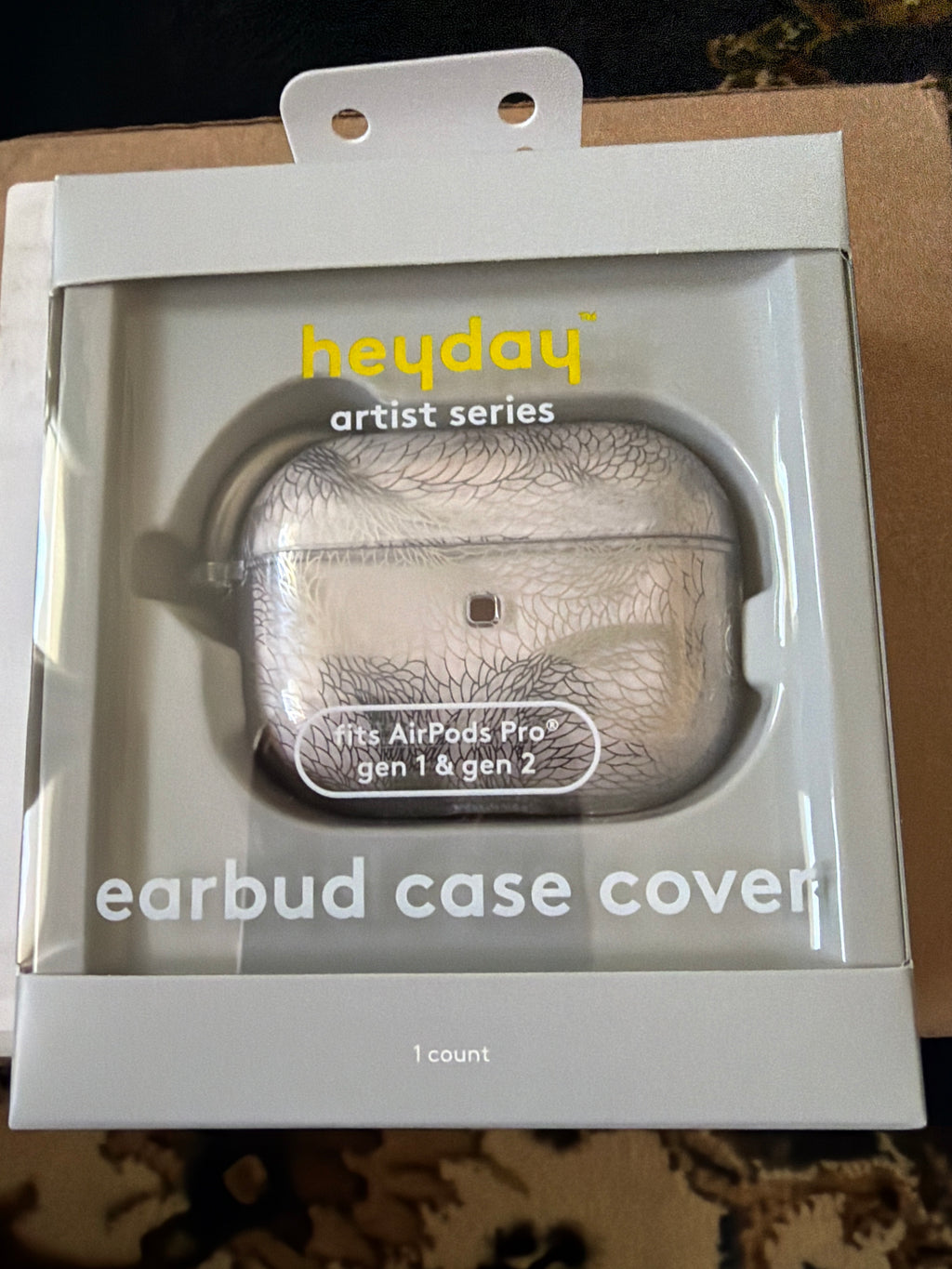 Earbud case cover